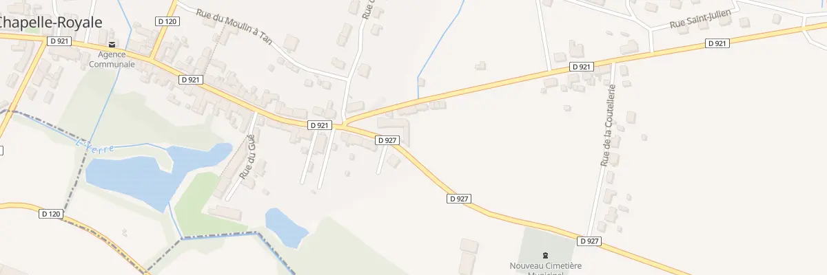 Plan du 2 Rue de Bel-air à Chapelle-Royale