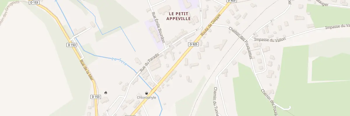 Plan du 401 Rue des Fontaines à Hautot-sur-Mer