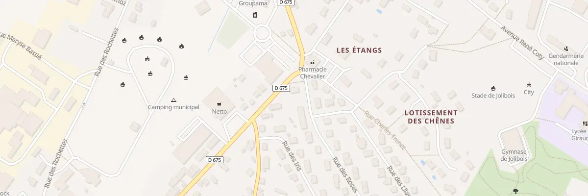 Plan du 52 Rue Pierre Merlin à Bellac