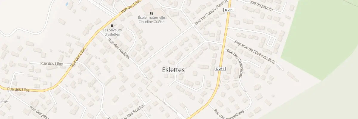 Plan du 8 Rue des Capucines à Eslettes