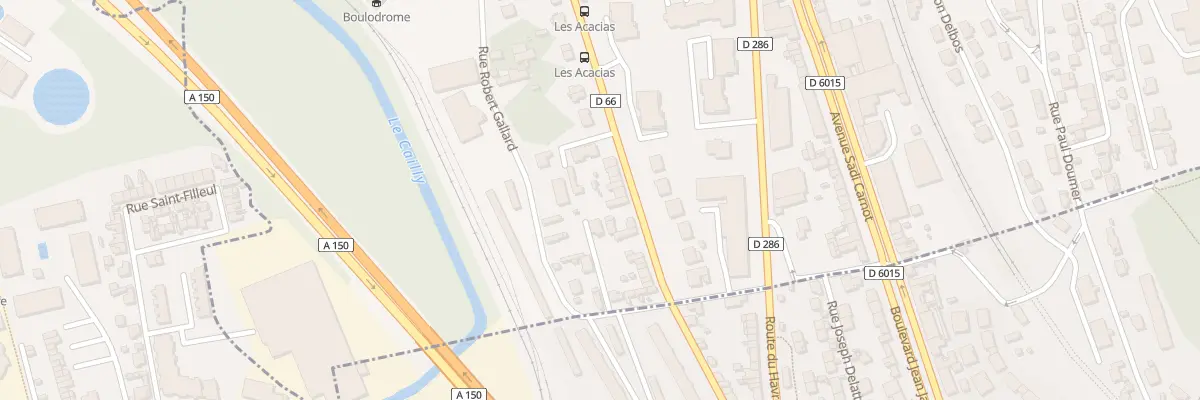 Plan du 23 Rue Georges Hébert à Déville-lès-Rouen