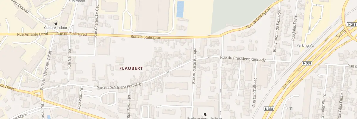Plan du 109 Rue du President Kennedy au Petit-Quevilly