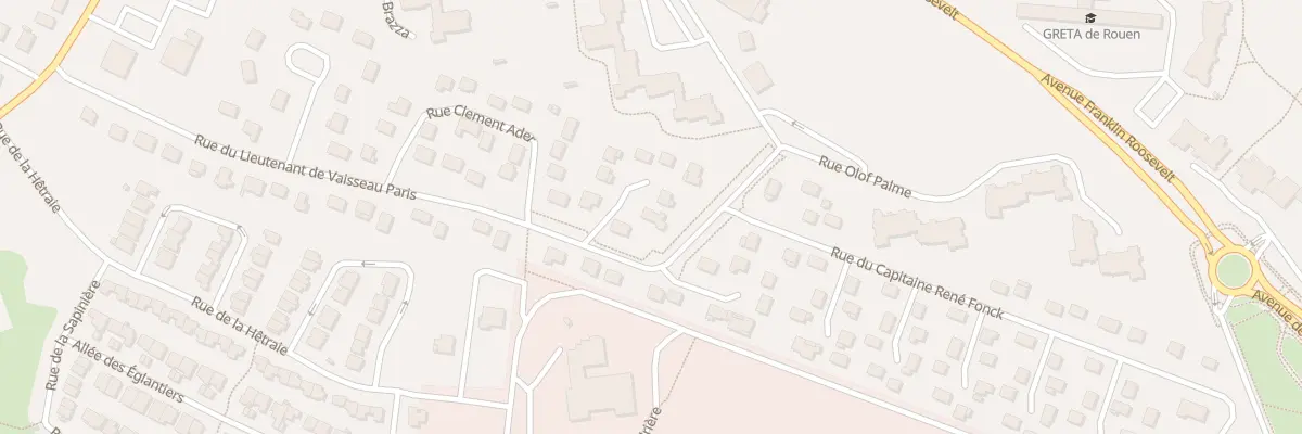 Plan du 19 Rue du Lt de Vaisseau Paris au Grand-Quevilly
