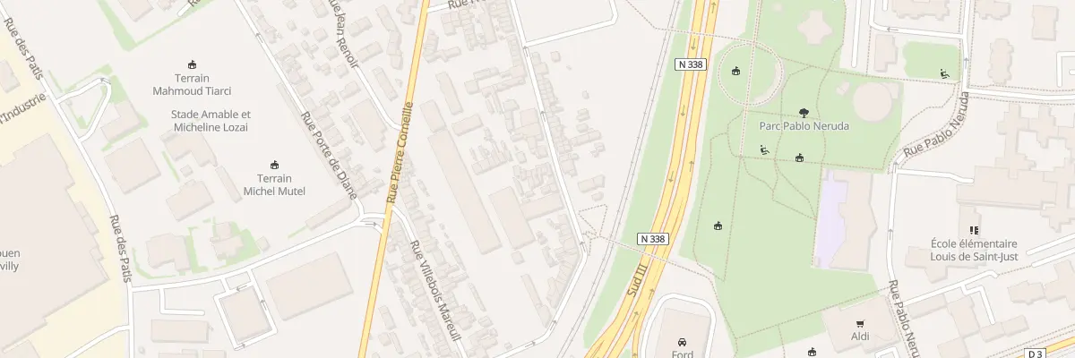 Plan du 96 Rue des Freres Delattre au Petit-Quevilly