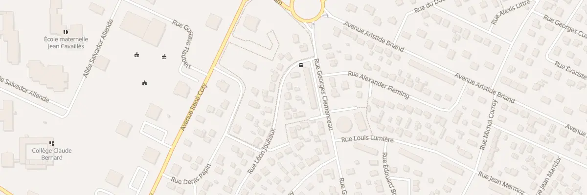 Plan du 5 Rue Leon Jouhaux au Grand-Quevilly
