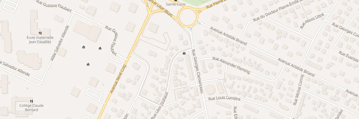 Plan du 1 Rue Leon Jouhaux au Grand-Quevilly