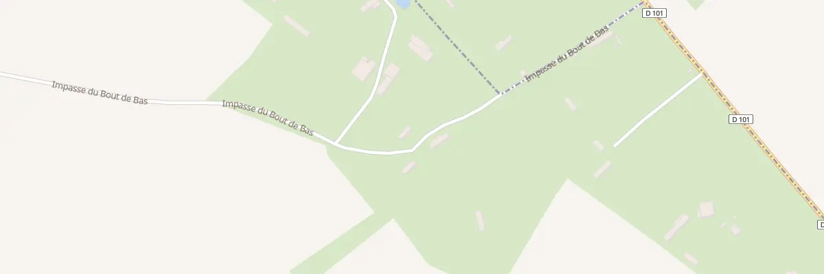 Plan du 5048 Le Bout de Bas à Varneville-Bretteville