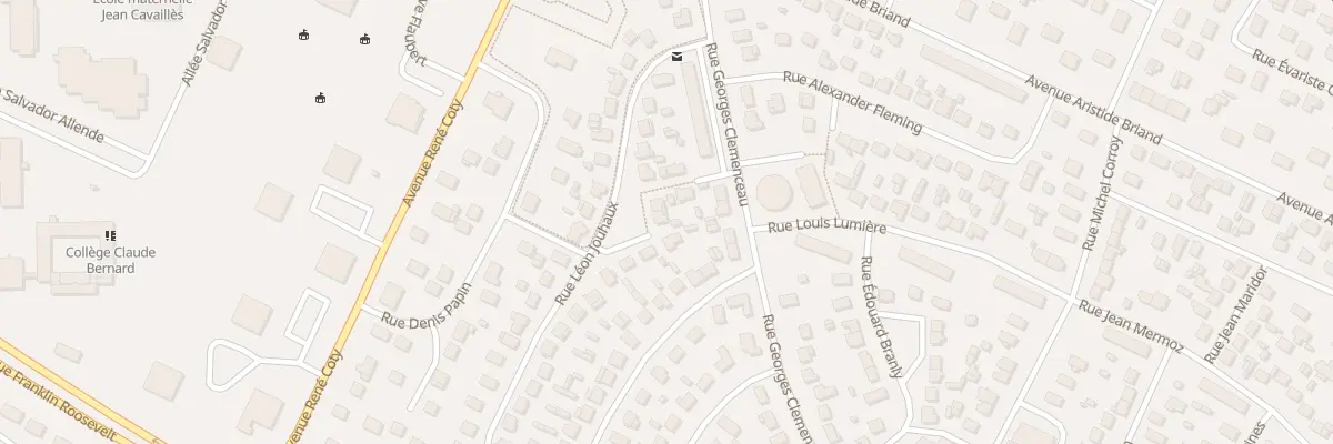 Plan du 17 Rue Leon Jouhaux au Grand-Quevilly