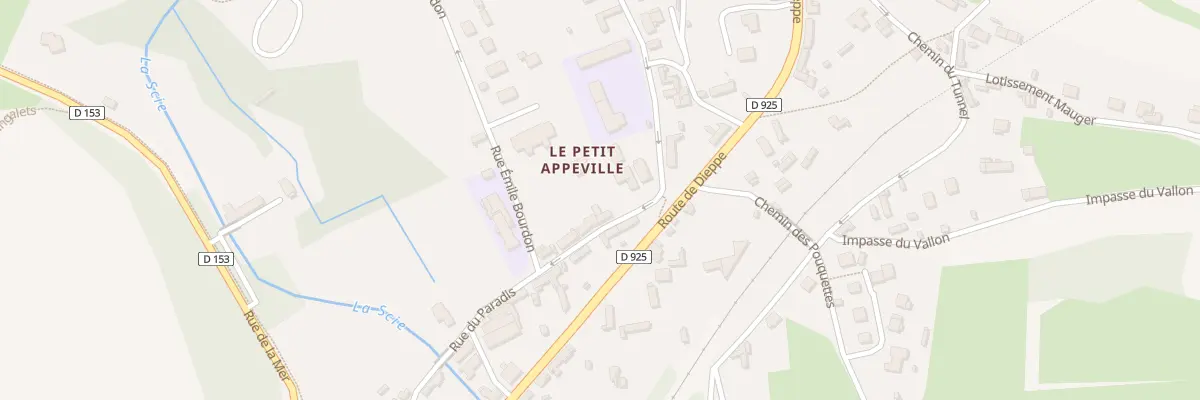 Plan du 348 Rue des Fontaines à Hautot-sur-Mer