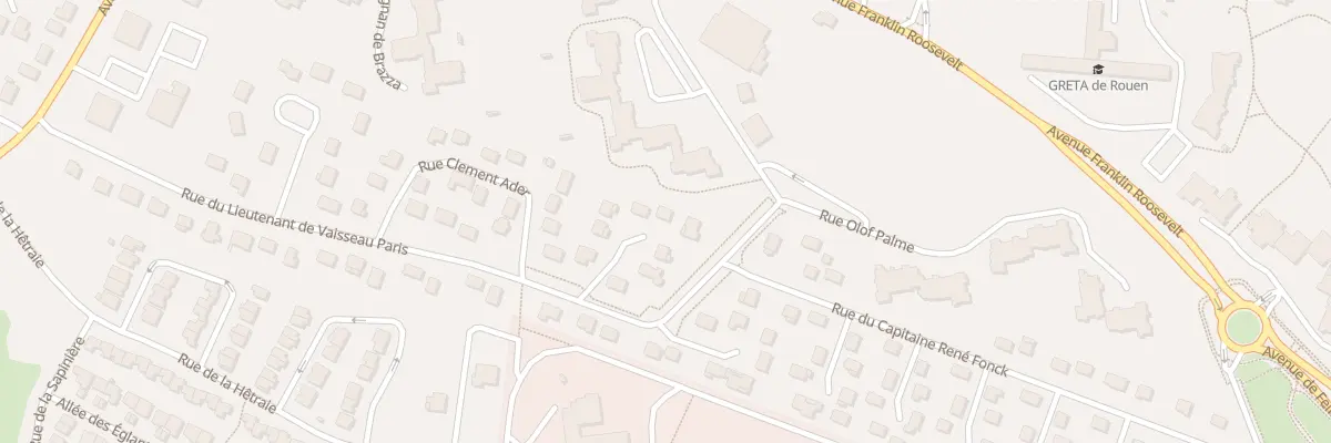 Plan du 15 Rue du Lt de Vaisseau Paris au Grand-Quevilly