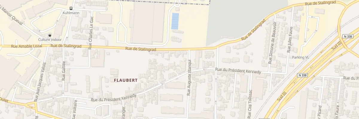 Plan du 50 Rue de Stalingrad au Petit-Quevilly