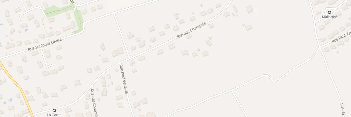 Plan du 531 Rue des Champlés à Vendôme