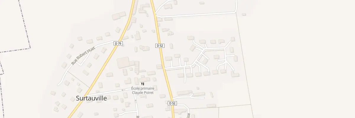 Plan du 3 Rue Grange Dimiere à Surtauville