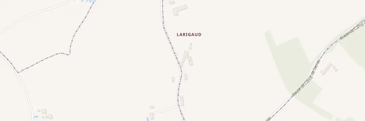Plan du 5072 Larigaud à Mauroux