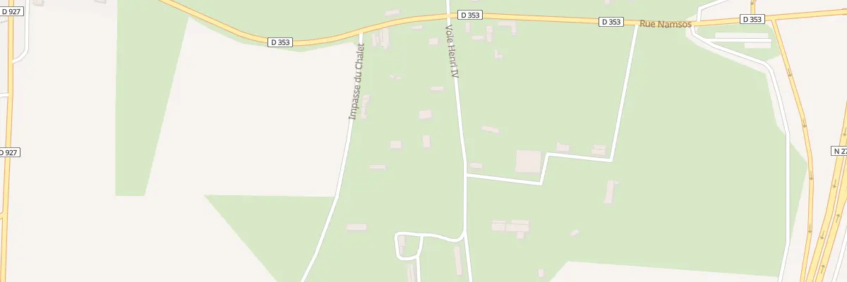 Plan du 27 Voie Henri IV à Biville-la-Baignarde