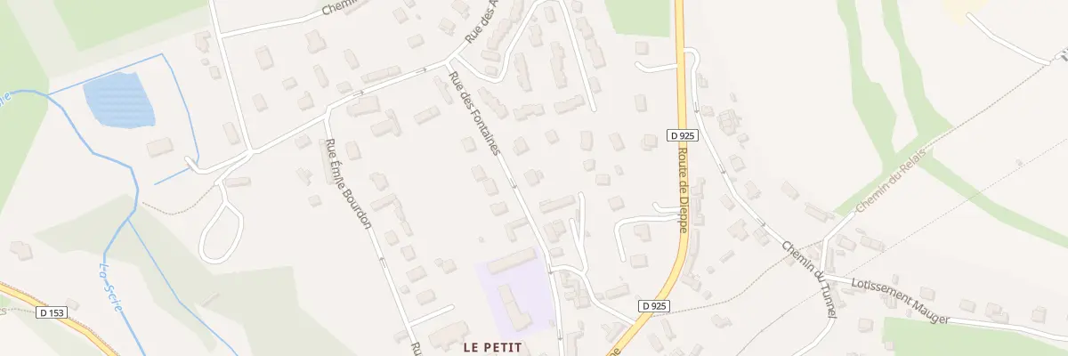 Plan du 123 Rue des Fontaines à Hautot-sur-Mer