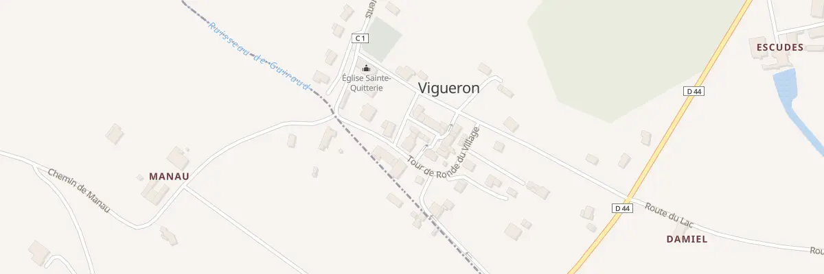 Plan du 5017 Vigueron à Vigueron