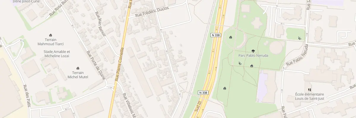 Plan du 43 Rue des Freres Delattre au Petit-Quevilly