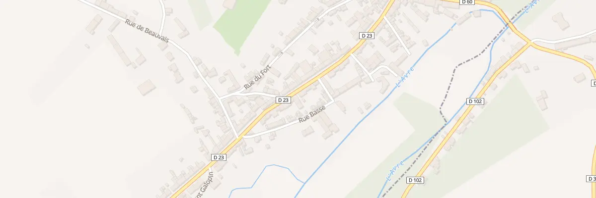 Plan du 48 Gr Gde Rue à Tillières-sur-Avre