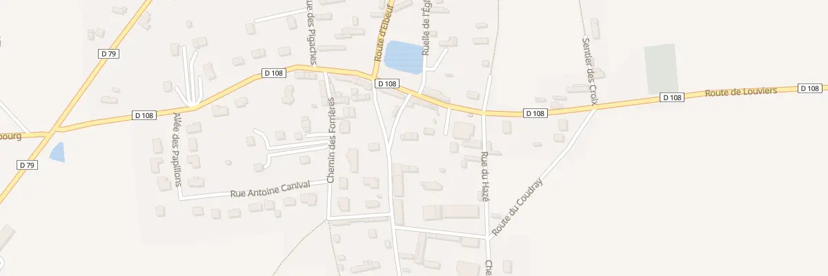 Plan du 4 Rte de Venon à Surtauville