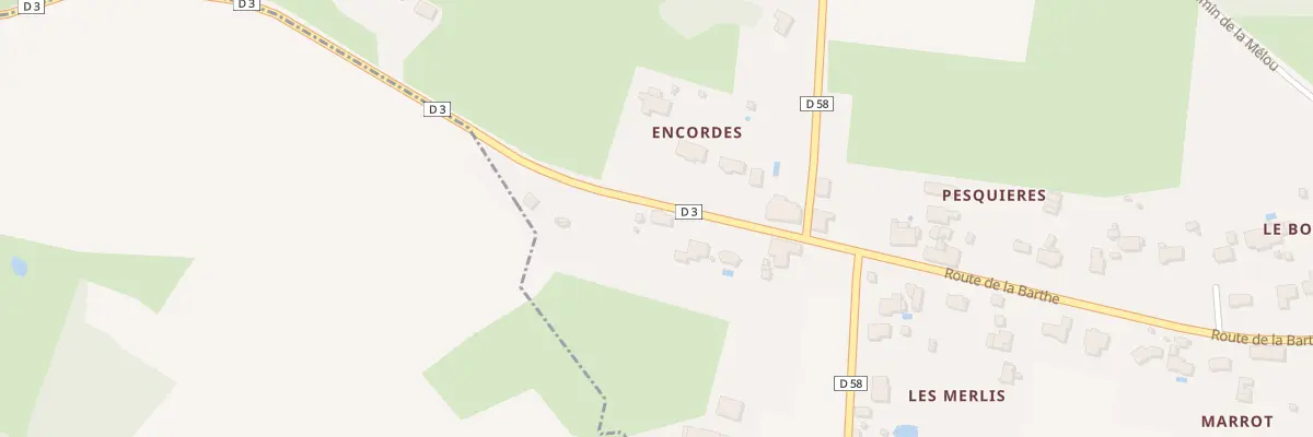 Plan du 111 Rte de l’Isle en Dodon à Plagnole