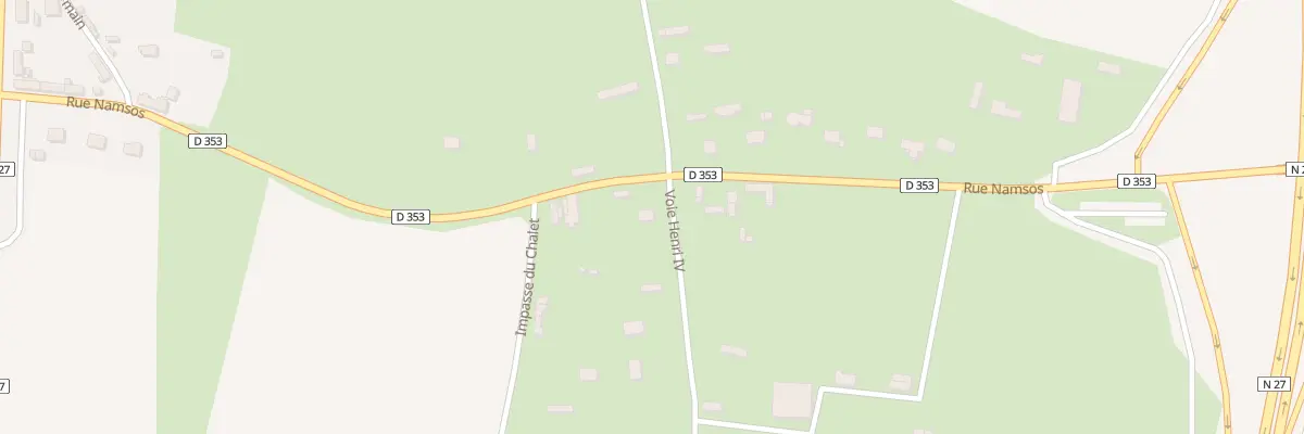 Plan du 26 Voie Henri IV à Biville-la-Baignarde