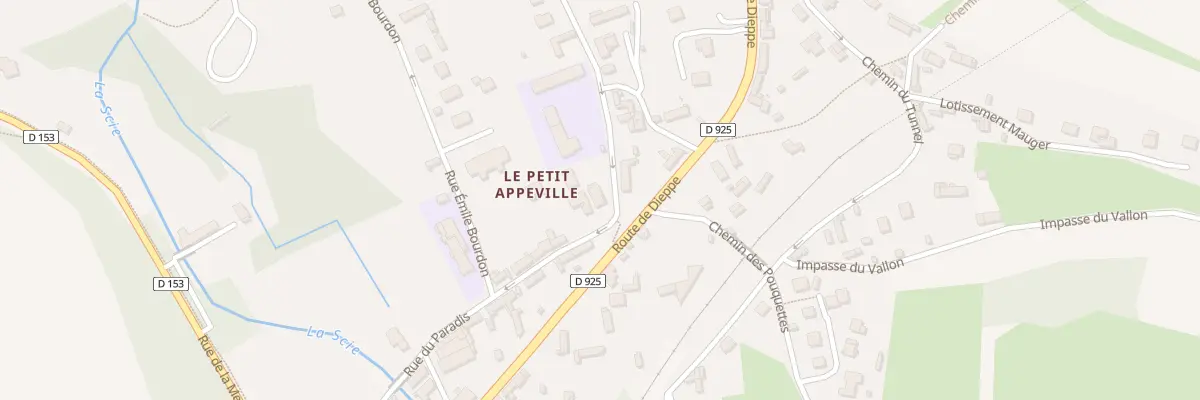 Plan du 292 Rue des Fontaines à Hautot-sur-Mer