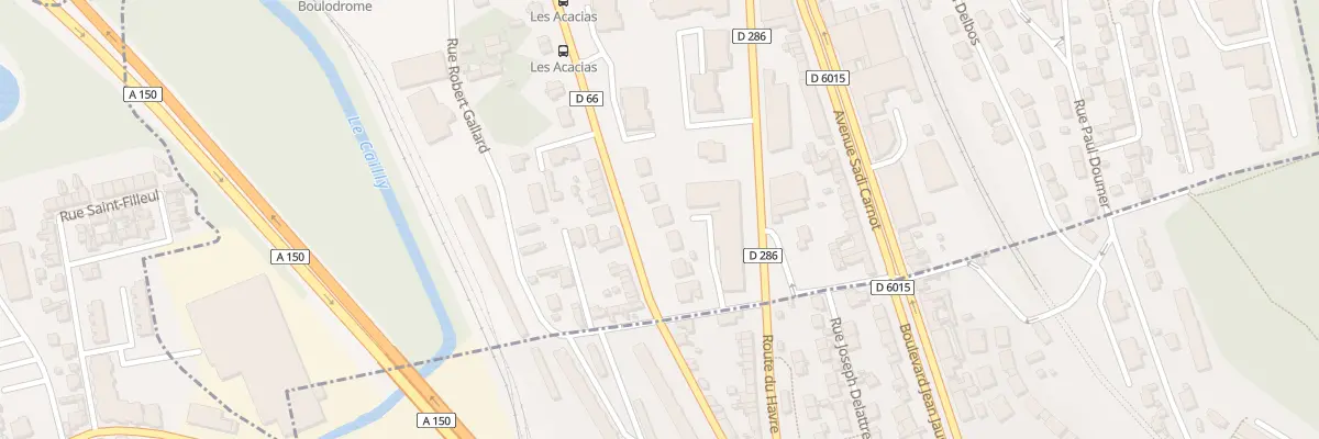 Plan du 2C Rue Georges Hébert à Déville-lès-Rouen