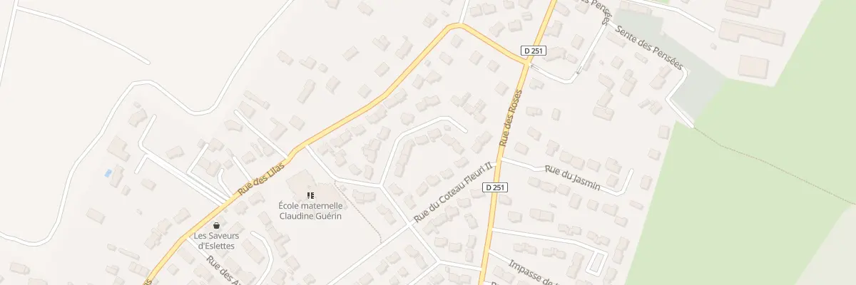 Plan du 5094G Le Village à Eslettes