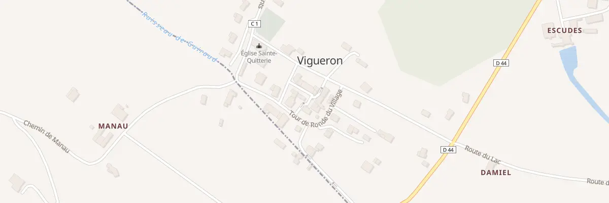 Plan du 5024 Vigueron à Vigueron