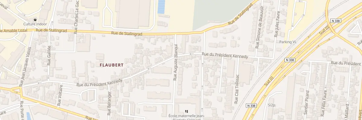 Plan du 66 Rue du President Kennedy au Petit-Quevilly