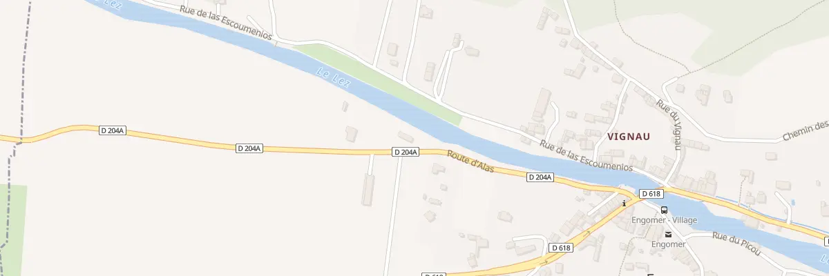 Plan du 120A La Plaine à Engomer