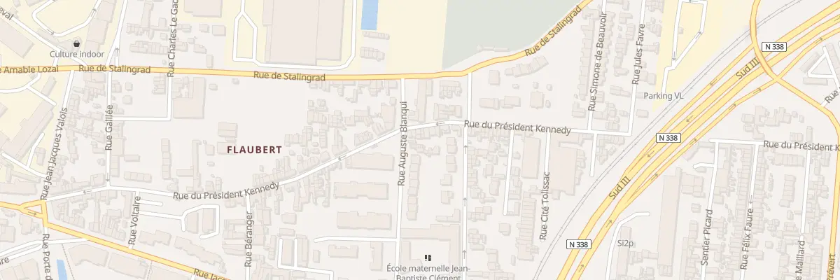 Plan du 66D Rue du President Kennedy au Petit-Quevilly
