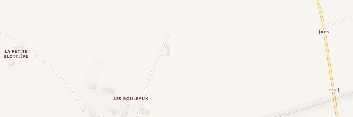 Plan du 74 Les Bouleaux au Poislay