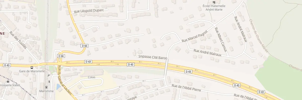 Plan du 5 All Jean Giono à Notre-Dame-de-Bondeville