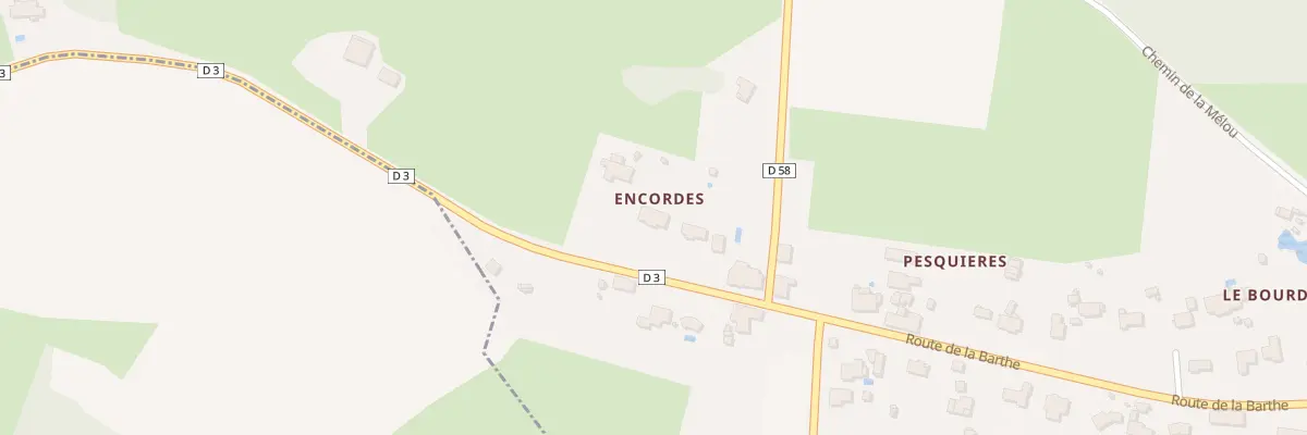 Plan du 100 Rte de l’Isle en Dodon à Plagnole