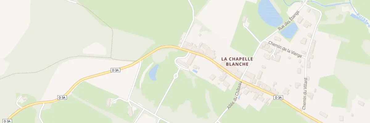Plan du 4 La Chapelle Blanche à Saint-Victurnien