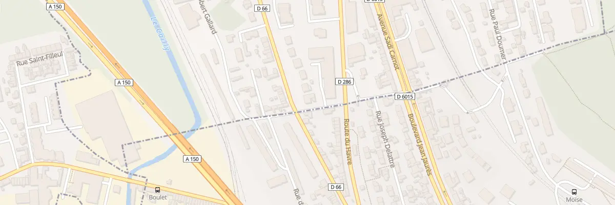 Plan du 2 Rue Georges Hébert à Déville-lès-Rouen