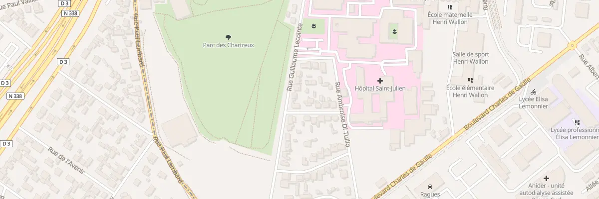 Plan du 51 Rue Guillaume Lecointe au Petit-Quevilly