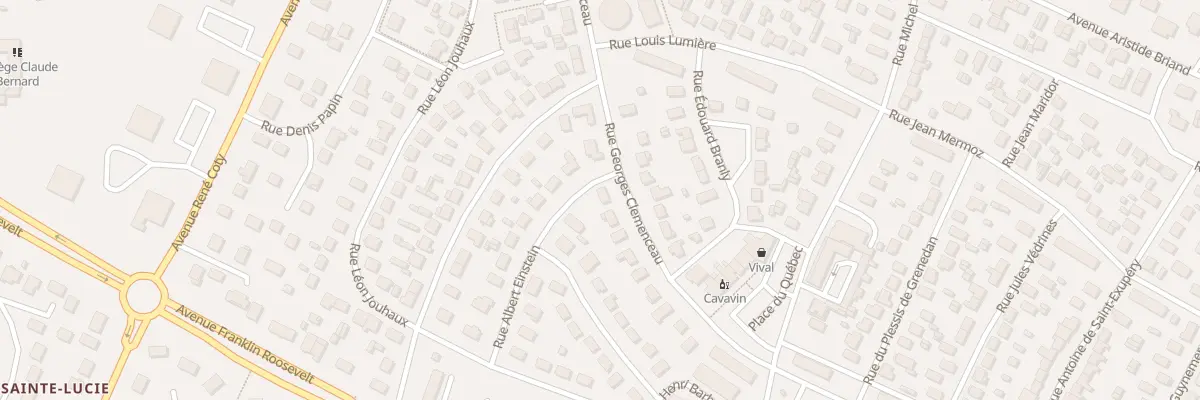 Plan du 22 Rue Georges Clemenceau au Grand-Quevilly