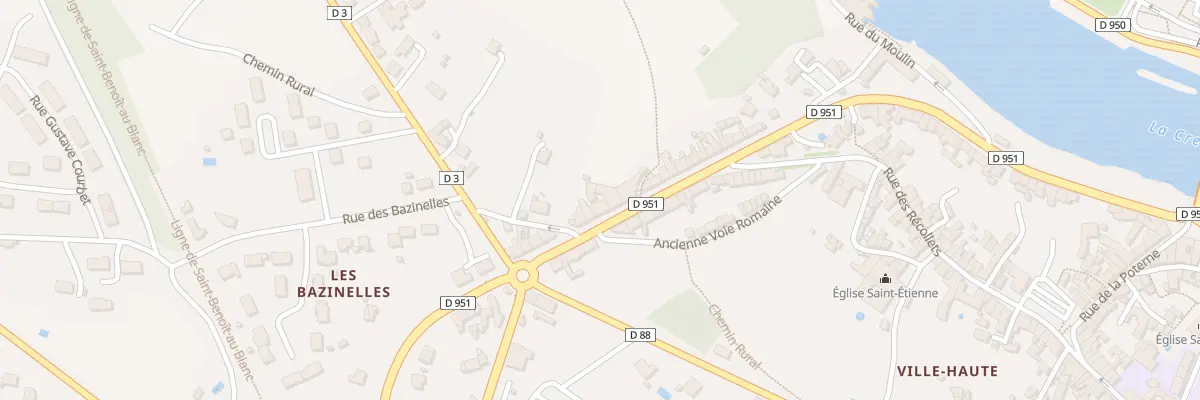 Plan du 40B Rue de Poitiers au Blanc