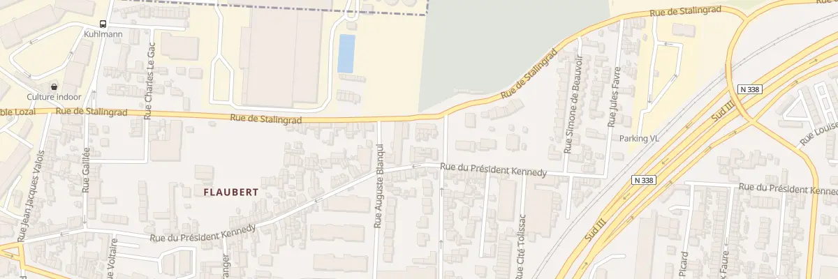 Plan du 117 Rue du President Kennedy au Petit-Quevilly