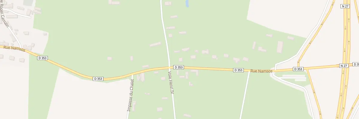 Plan du 811 Rue des Soupirs à Biville-la-Baignarde