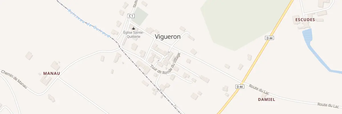 Plan du 5081 Vigueron à Vigueron