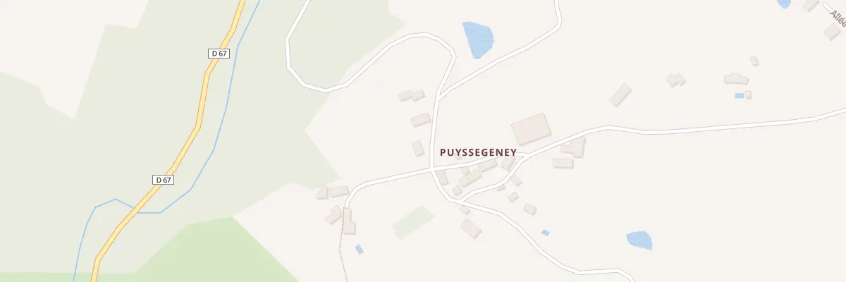 Plan du 86 Puyssegeney à Clermont-d’Excideuil