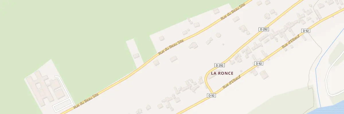 Plan du 85 Rue du Beau Site à Freneuse