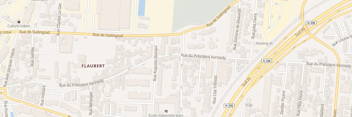 Plan du 72 Rue du President Kennedy au Petit-Quevilly