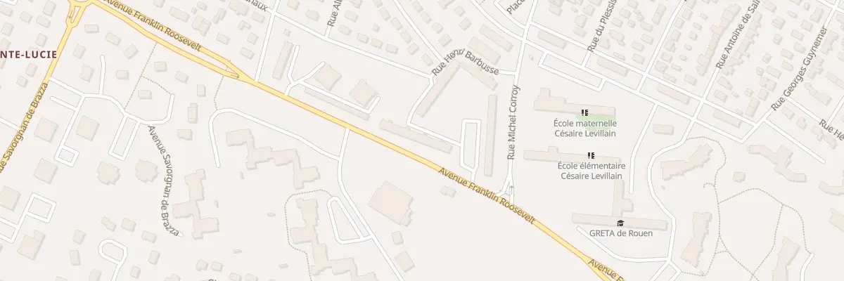 Plan du 28 Rue Henri Barbusse au Grand-Quevilly
