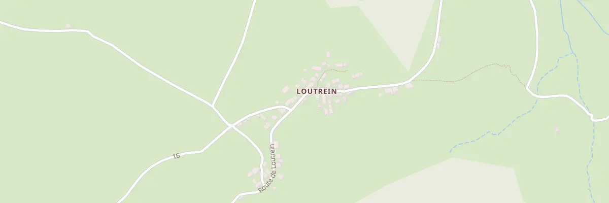 Plan du 227 Loutrein à Engomer