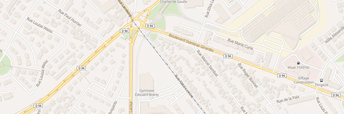 Plan du 9 Rue Abbé Lemire au Petit-Quevilly